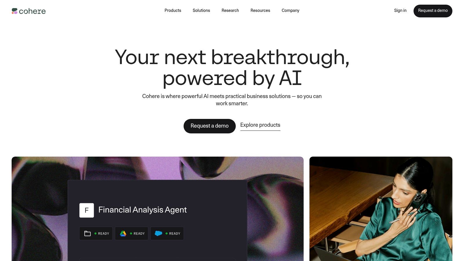 Cohere Platform (Command, Rerank, Embed)