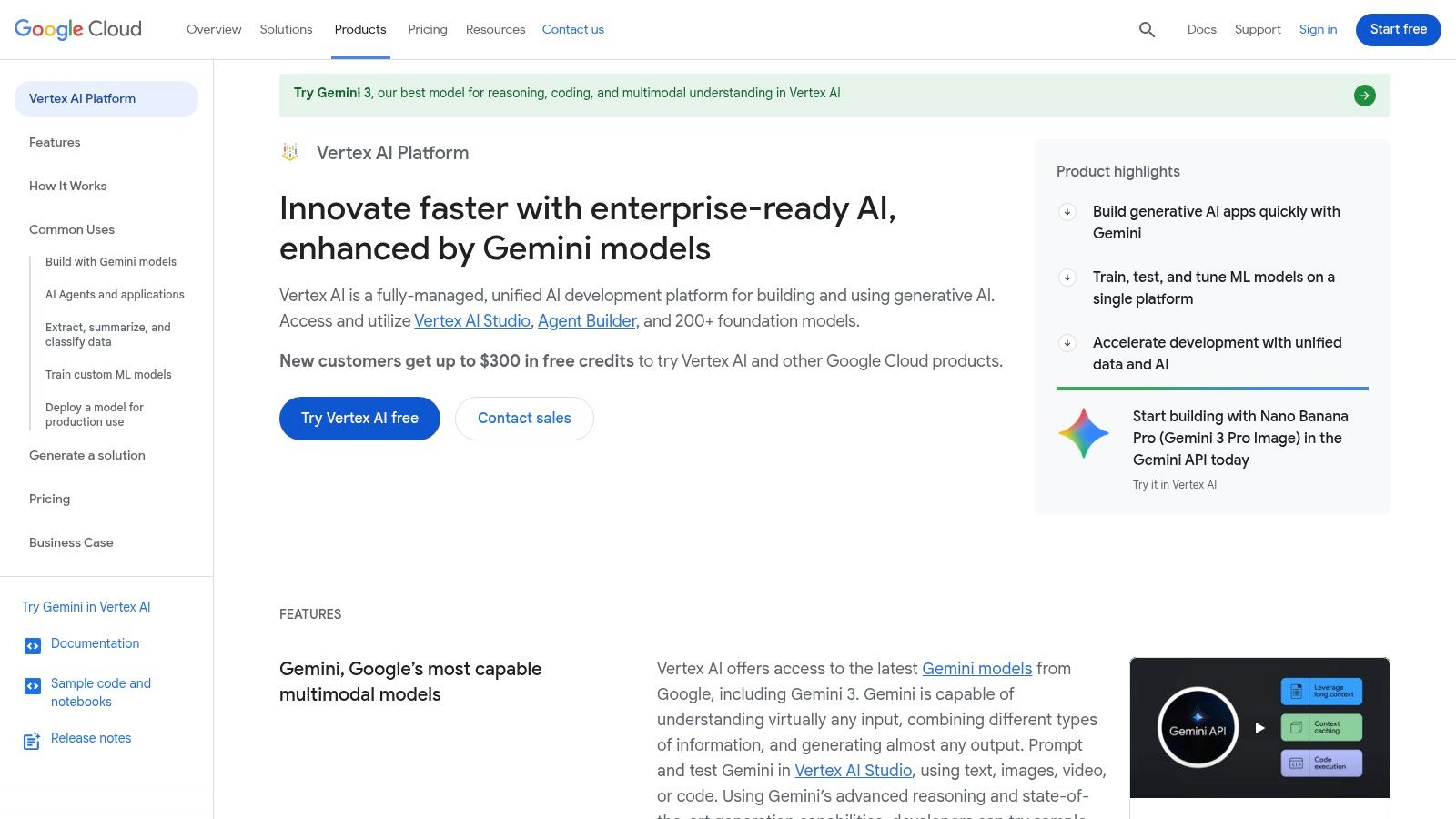 Google Vertex AI (Gemini) and Google AI Studio