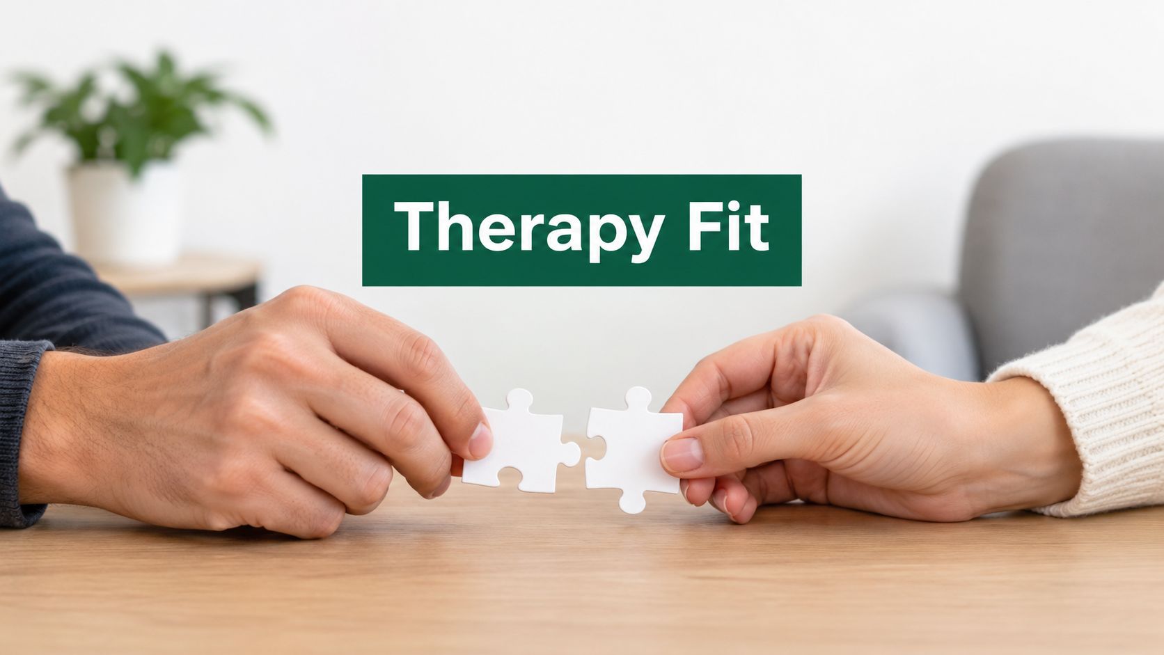 Therapy Fit: How to Find a Therapist Who Truly Fits