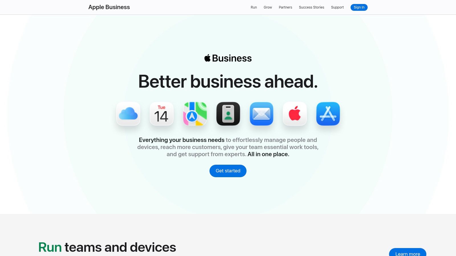 Apple Business Connect