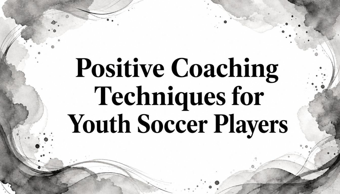 Positive Coaching Techniques for Youth Soccer Players
