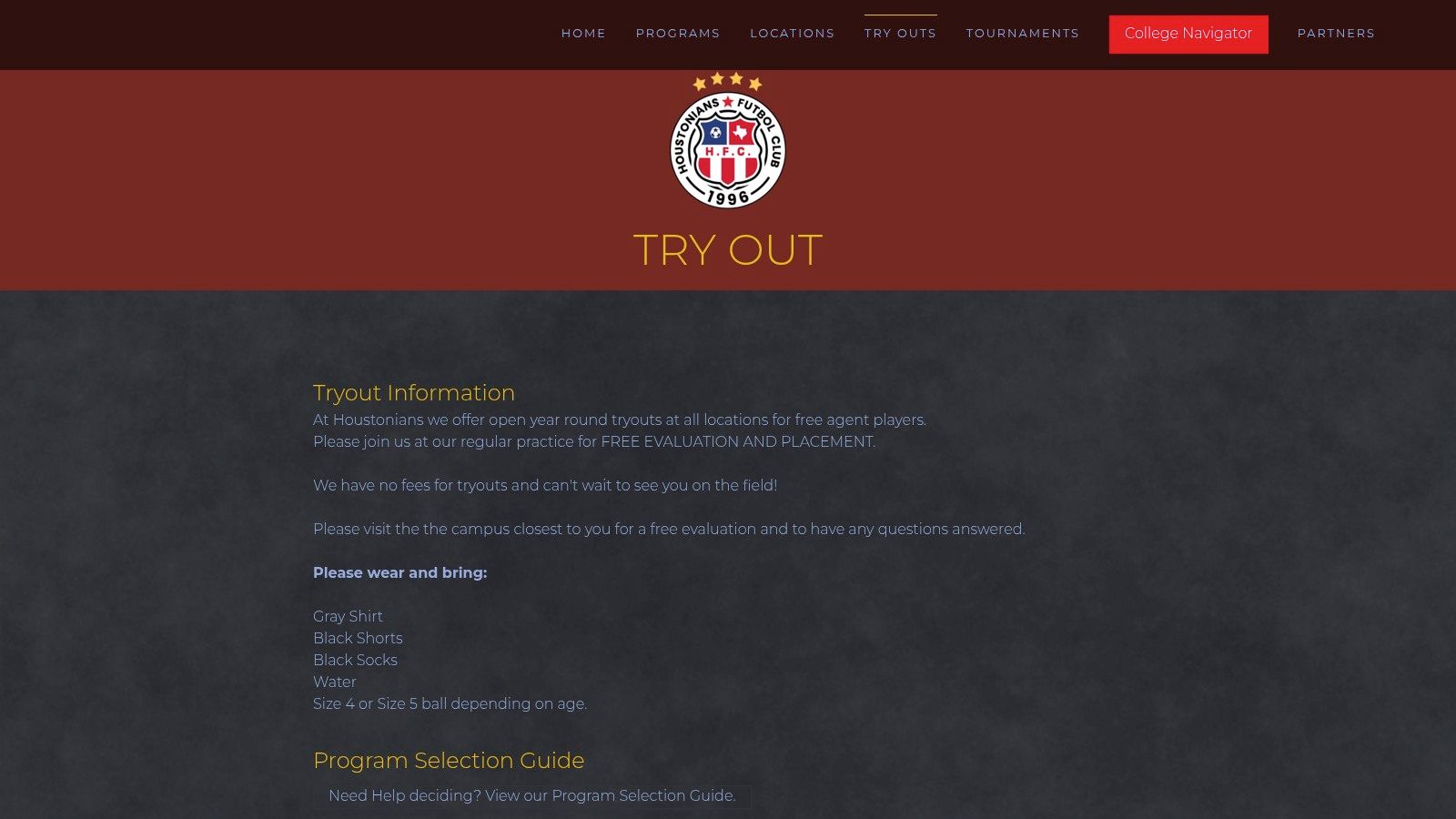 Houstonians Futbol Club (HFC)