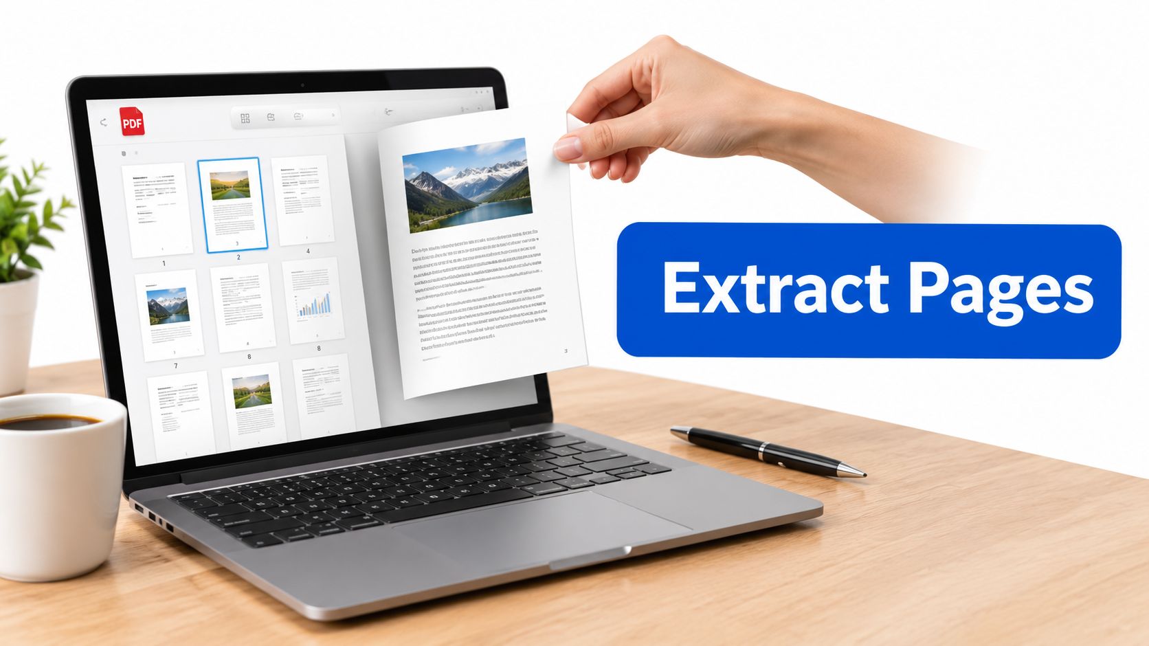 Extract Selected Pages from PDF Without Losing Anything