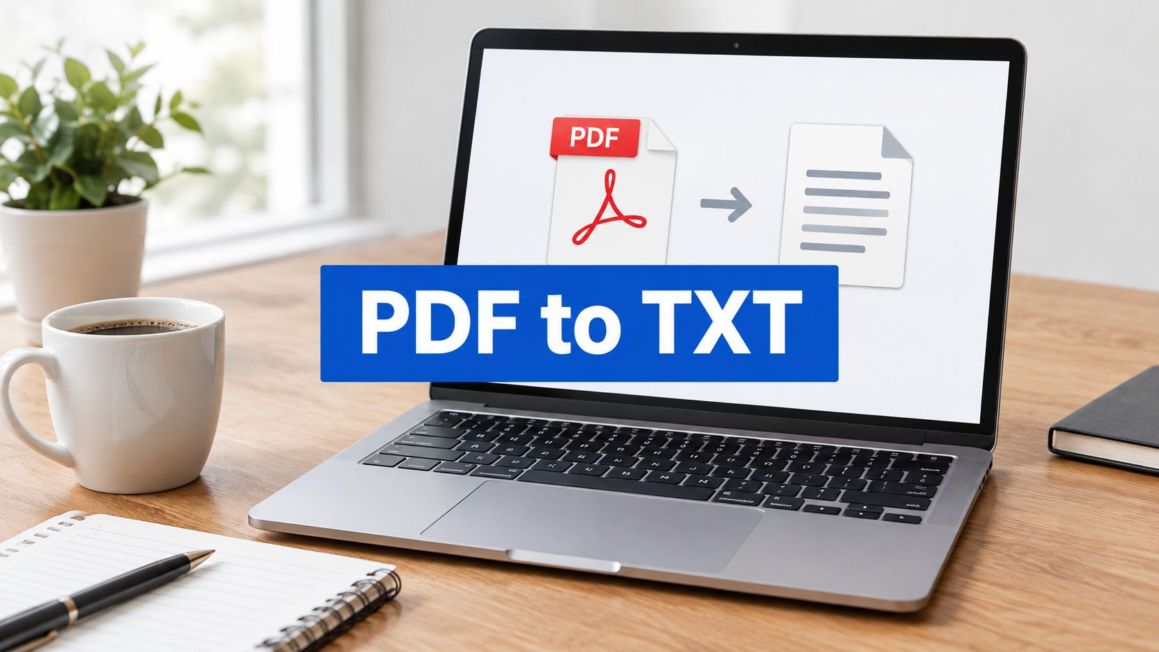 Convert PDF to TXT File Free: A Practical 2026 Guide