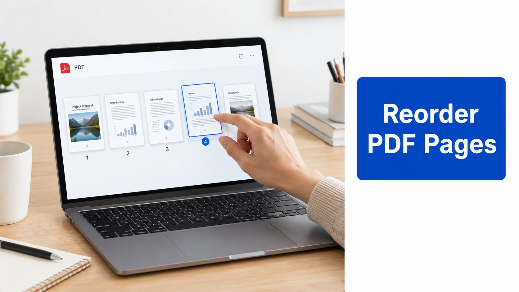 How to Reorder PDF Pages Online Free