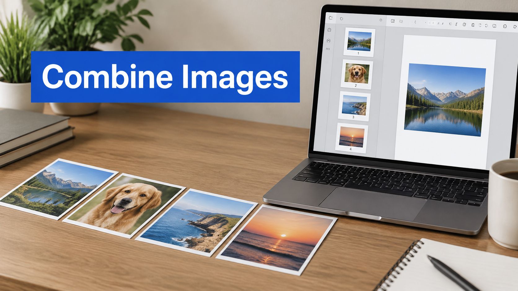 How to Combine Images Into PDF Step by Step