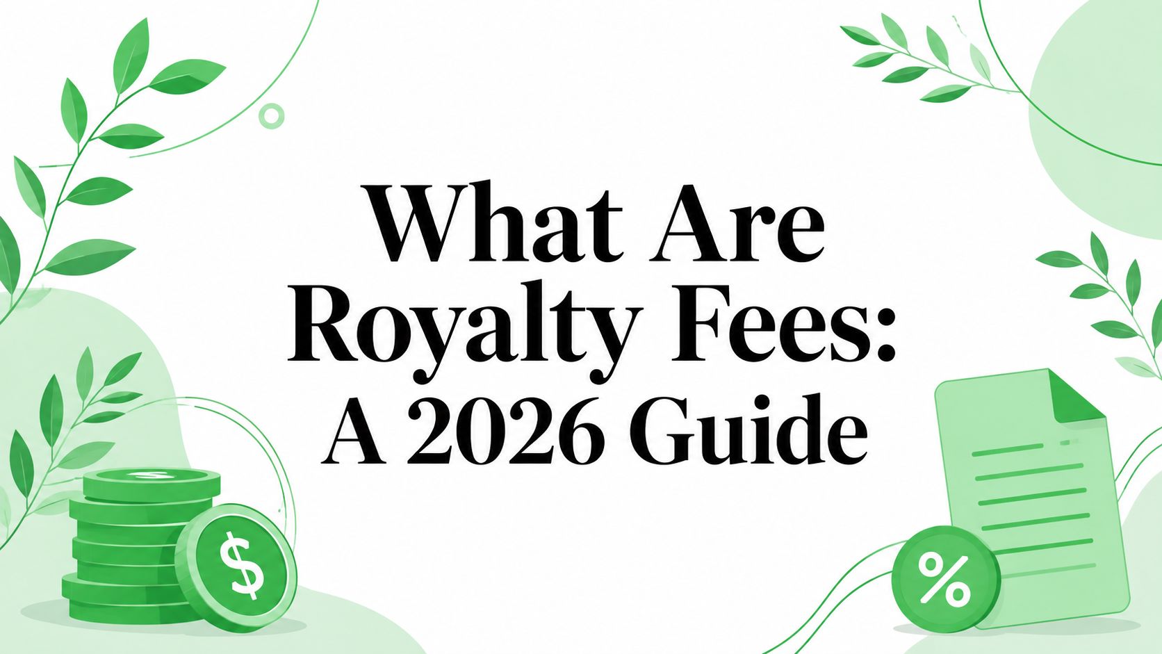 What Are Royalty Fees: A 2026 Guide