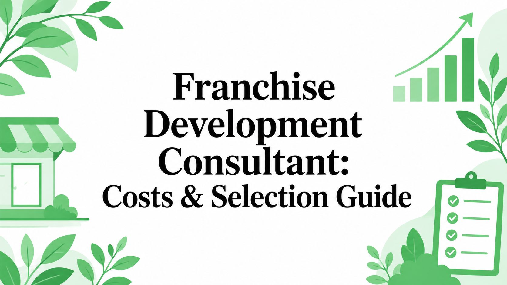 Franchise Development Consultant: Costs & Selection Guide