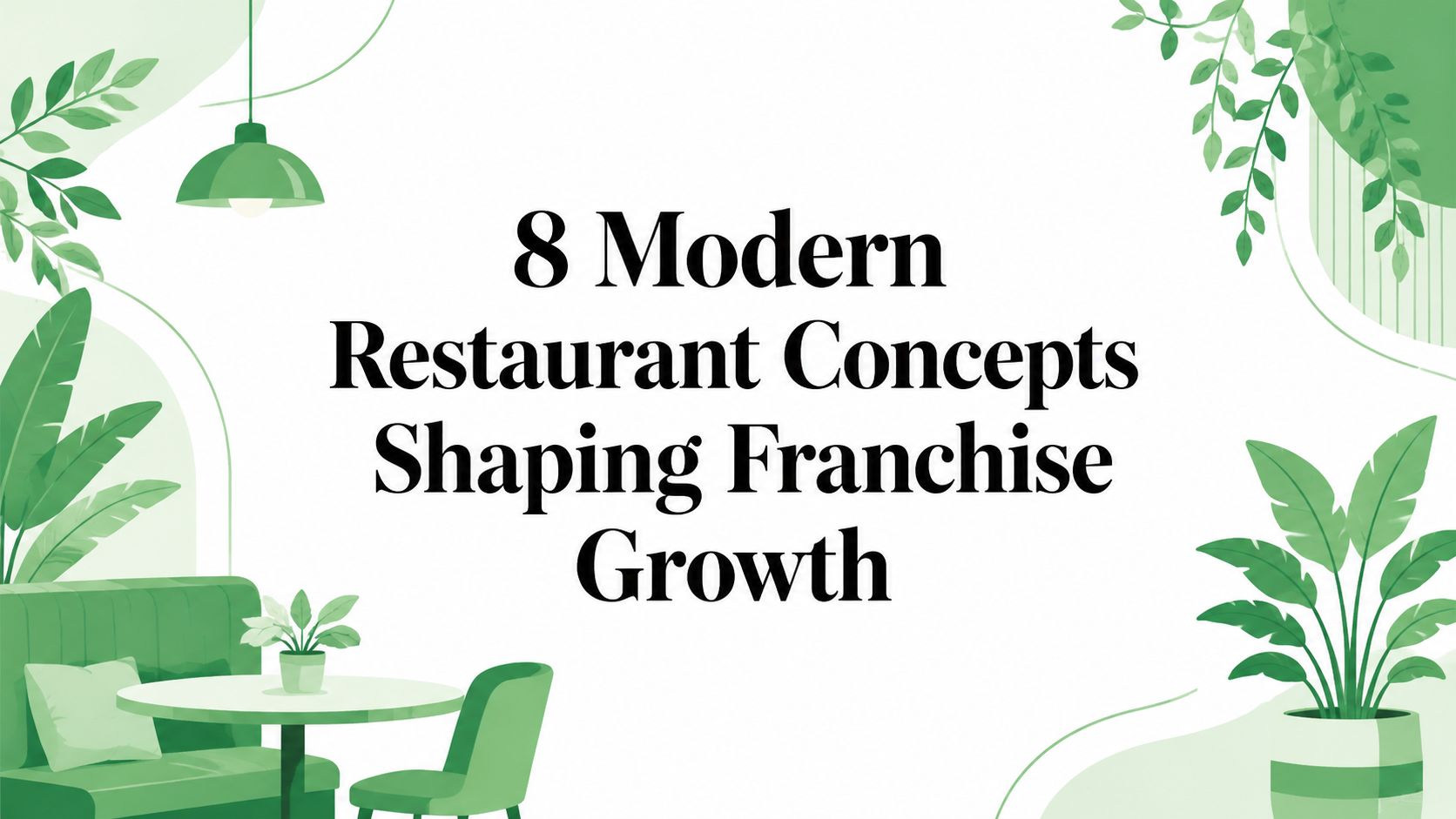 8 Modern Restaurant Concepts Shaping Franchise Growth