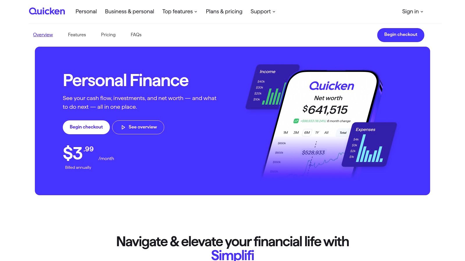 Quicken Simplifi