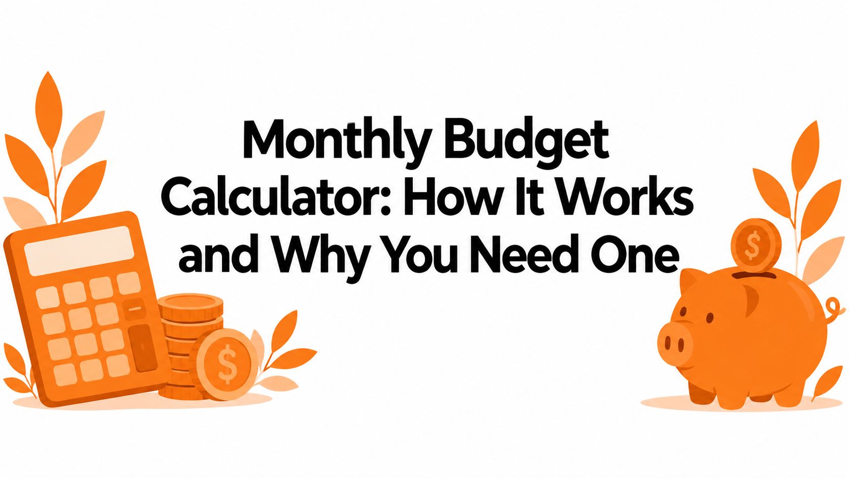 Monthly Budget Calculator: How It Works and Why You Need One