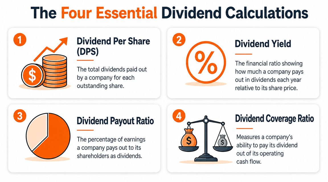 The Four Essential Dividend Calculations
