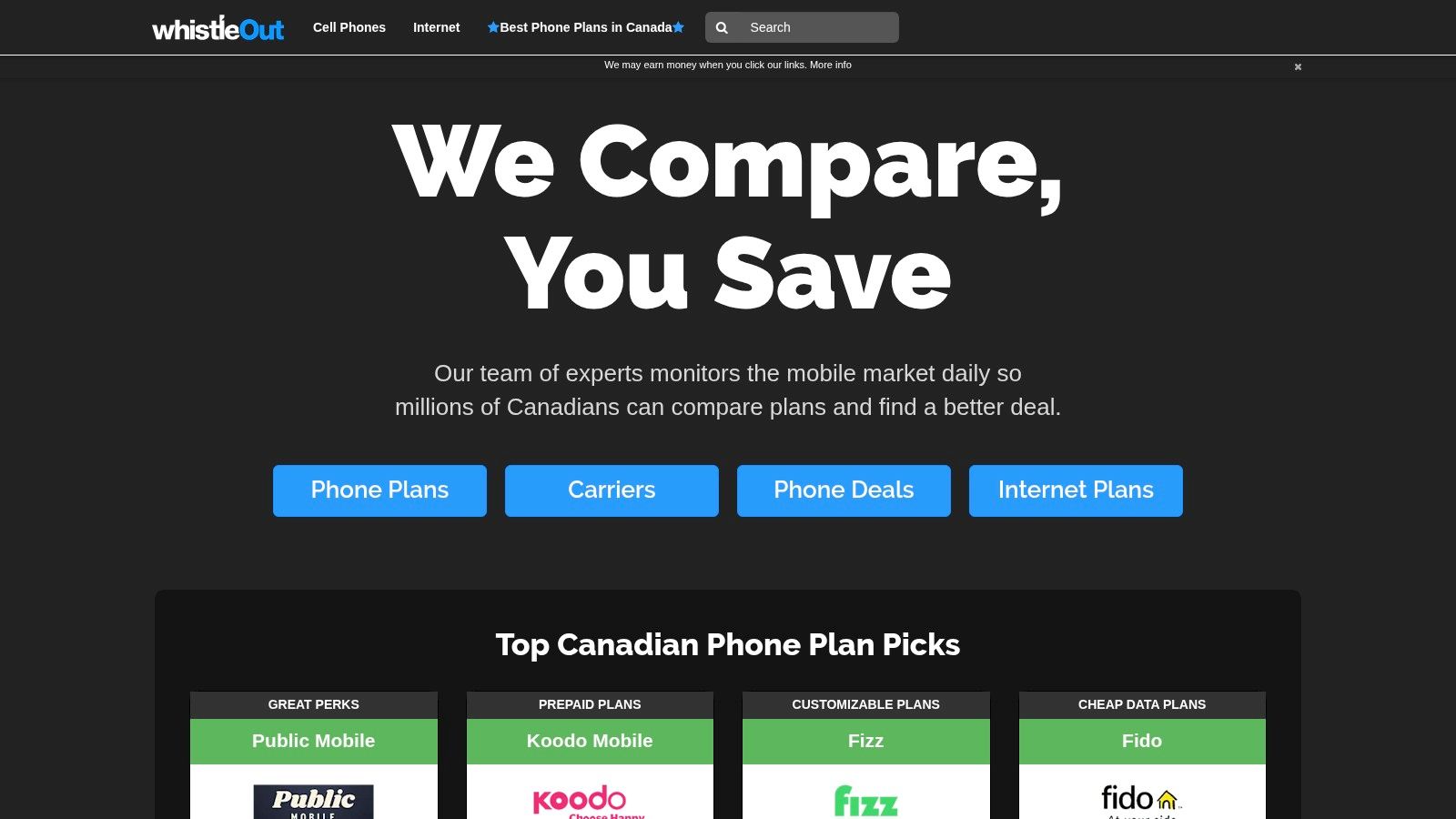 WhistleOut Canada