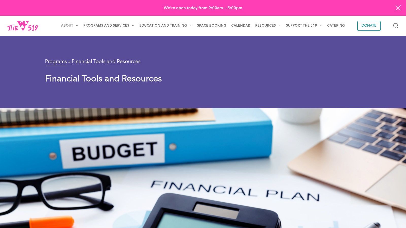 The 519 My Money and My Future Self Workbook