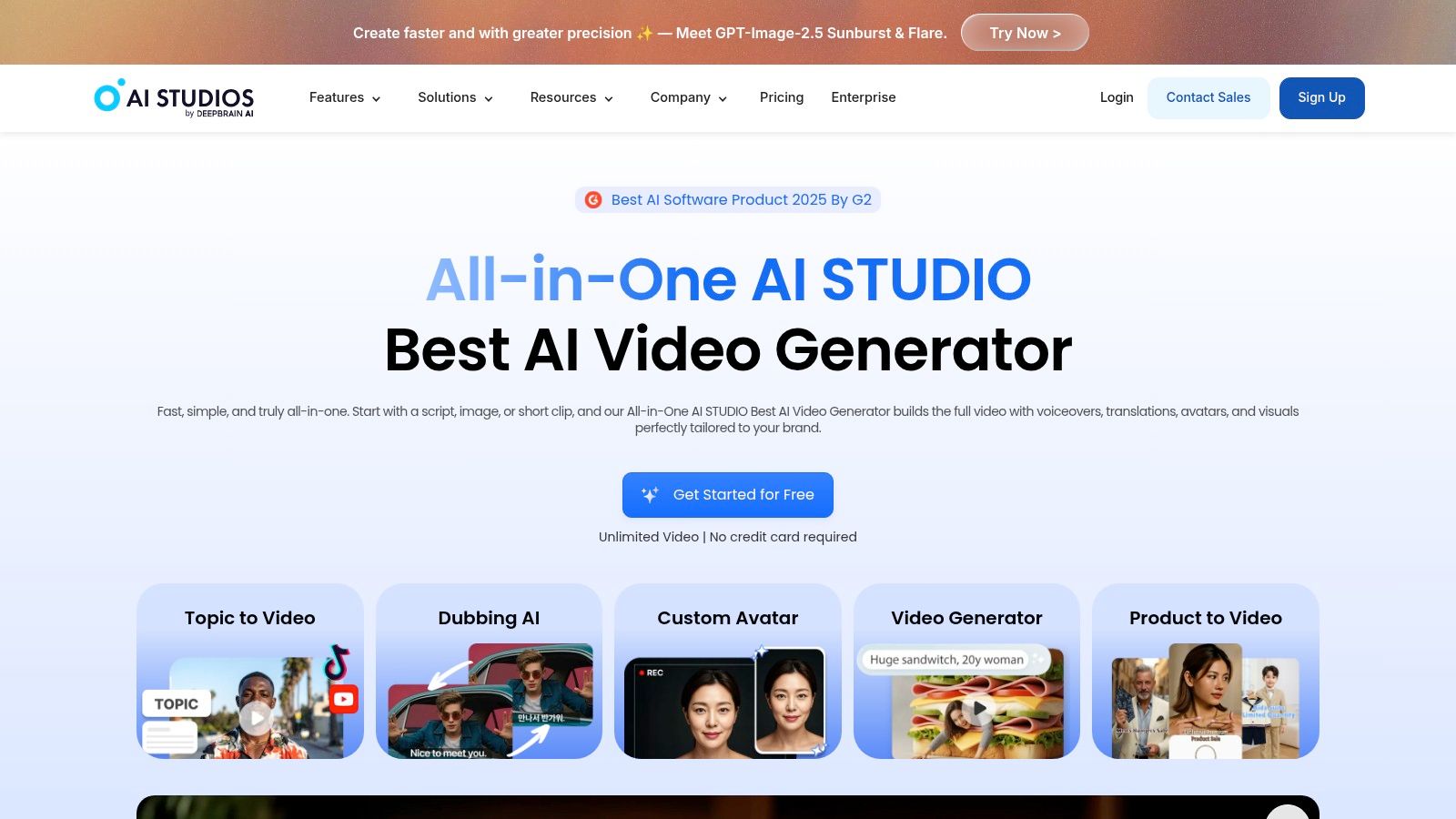 DeepBrain AI, AI Studios
