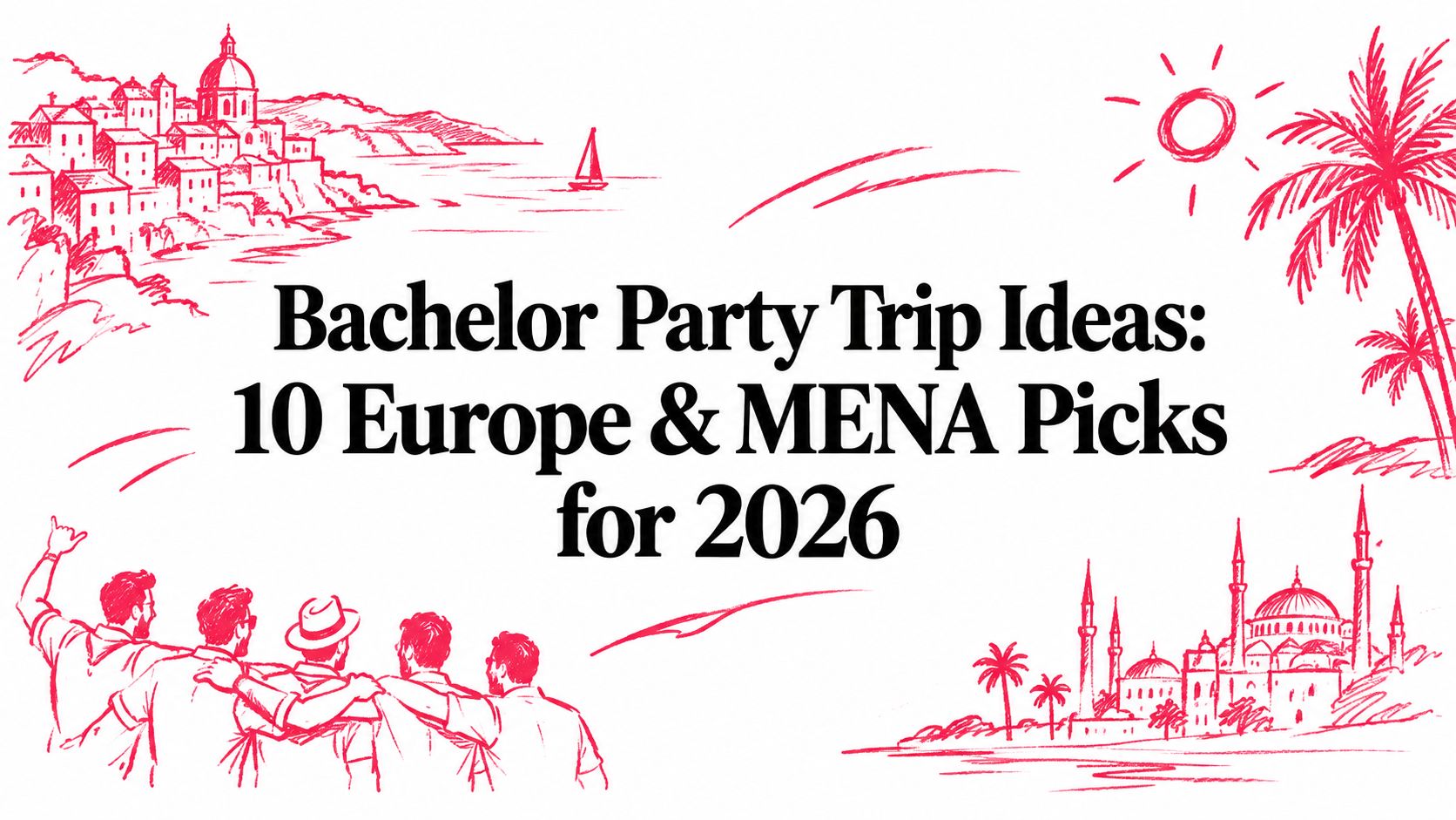 Bachelor Party Trip Ideas: 10 Europe & MENA Picks for 2026