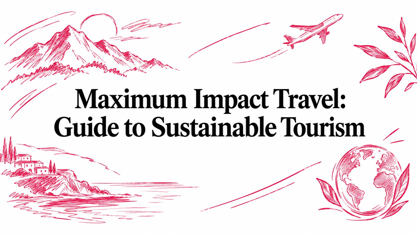 Maximum Impact Travel: Guide to Sustainable Tourism