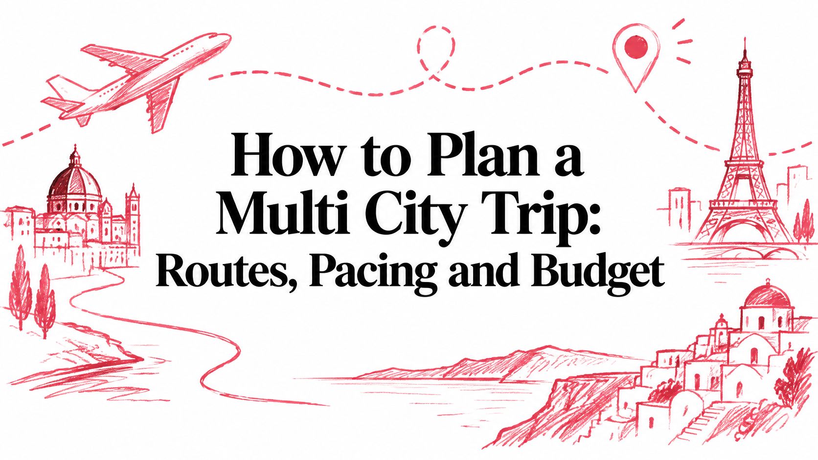How to Plan a Multi City Trip: Routes, Pacing and Budget