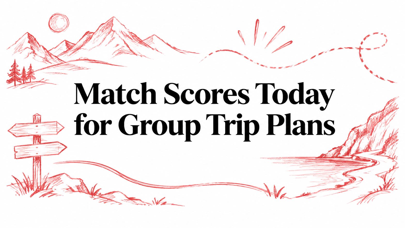 Match Scores Today for Group Trip Plans