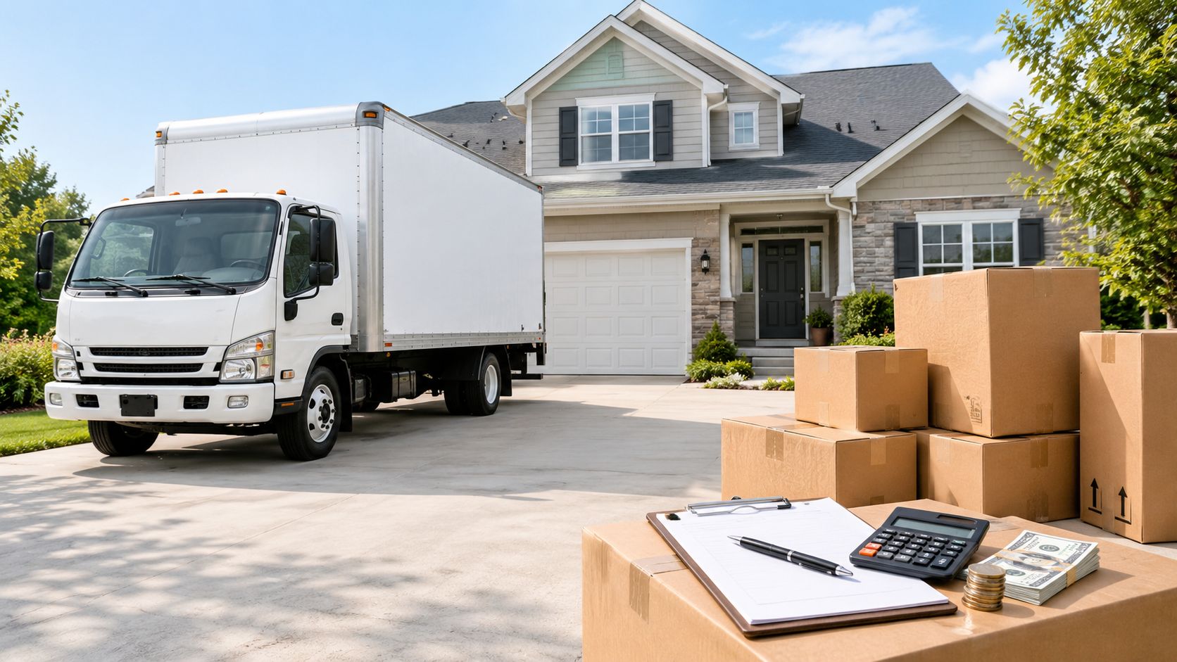 Average Cost of Local Move 3 Bedroom House