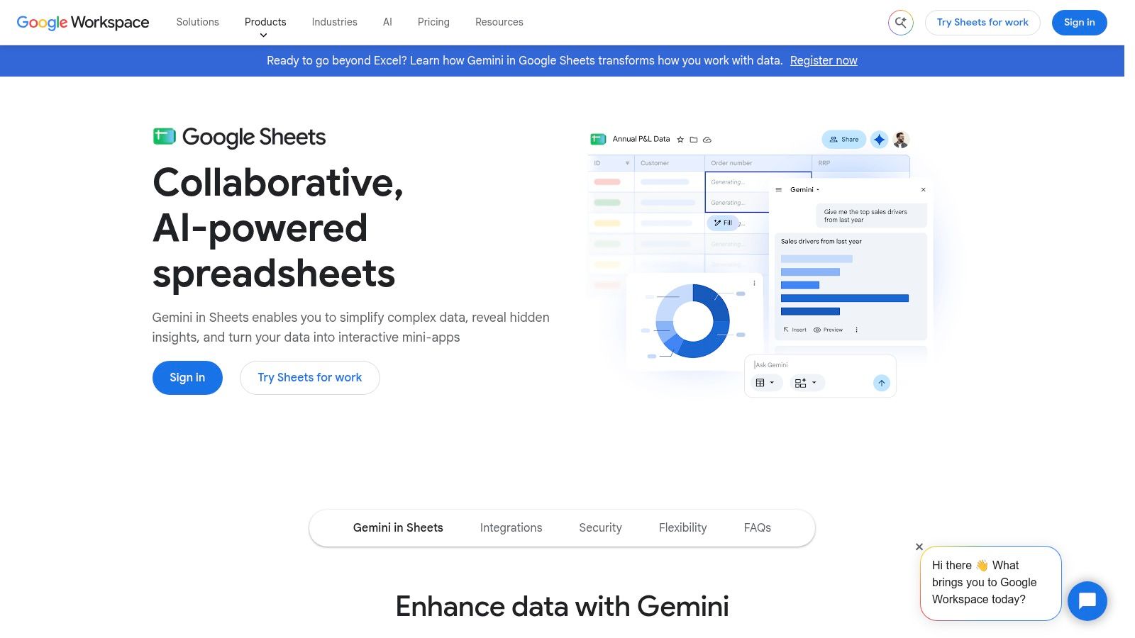 Google Sheets