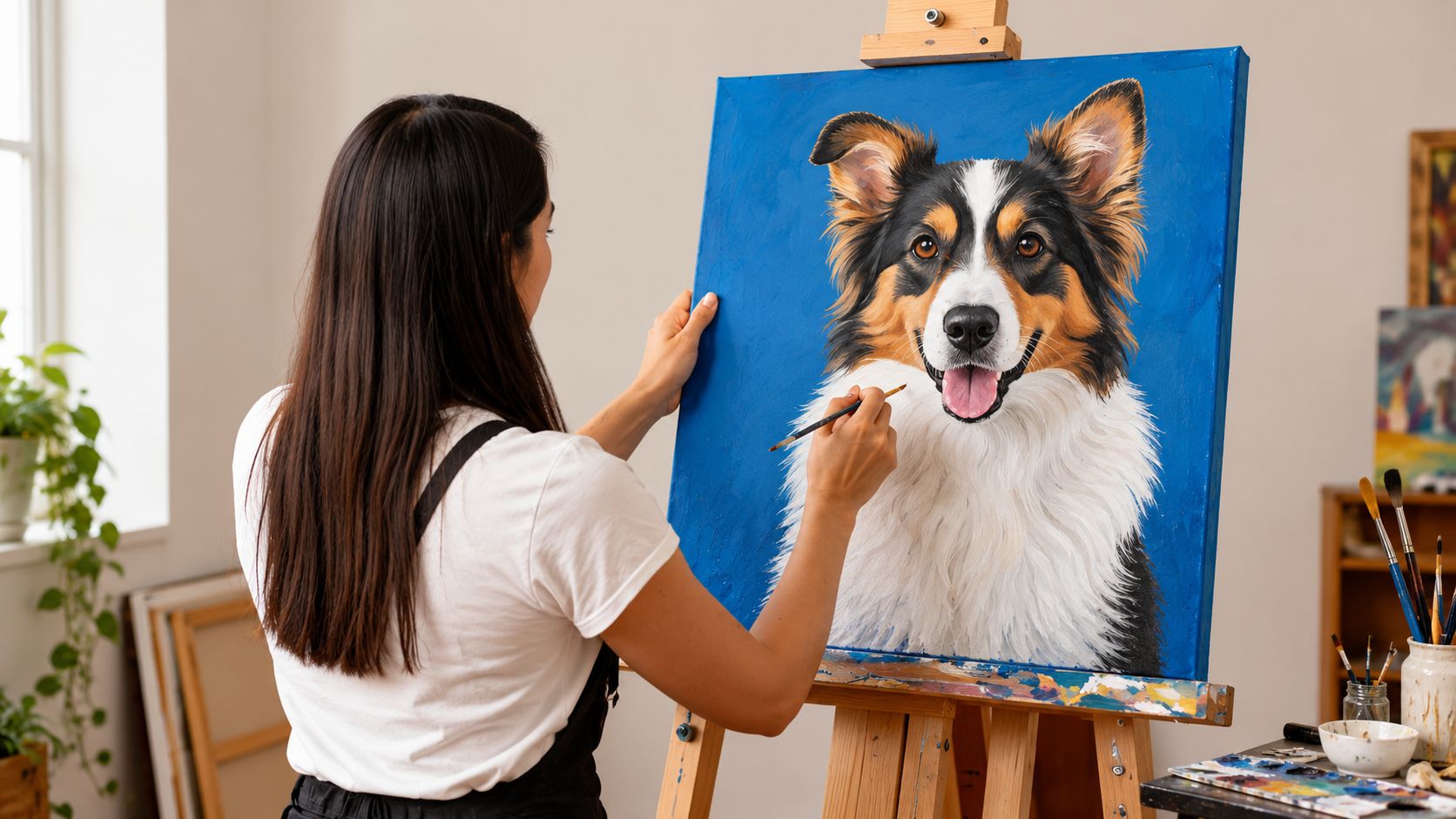 William Tucker Art Personalized Pet Artwork Deposit