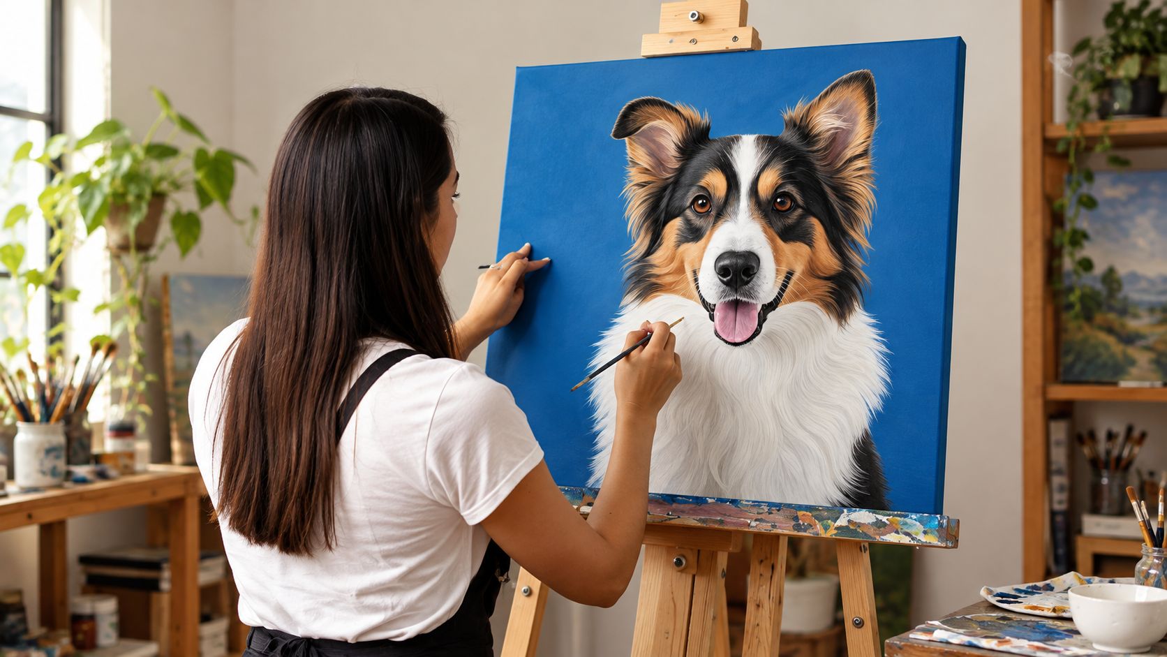 William Tucker Art Personalized Pet Artwork Deposit