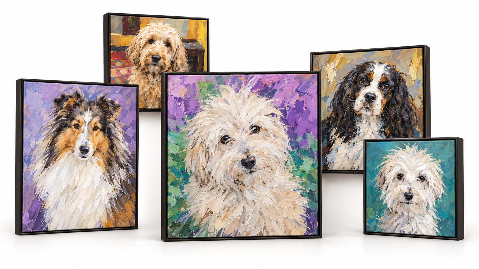 William Tucker Art Acrylic Pet Painting Final Payment