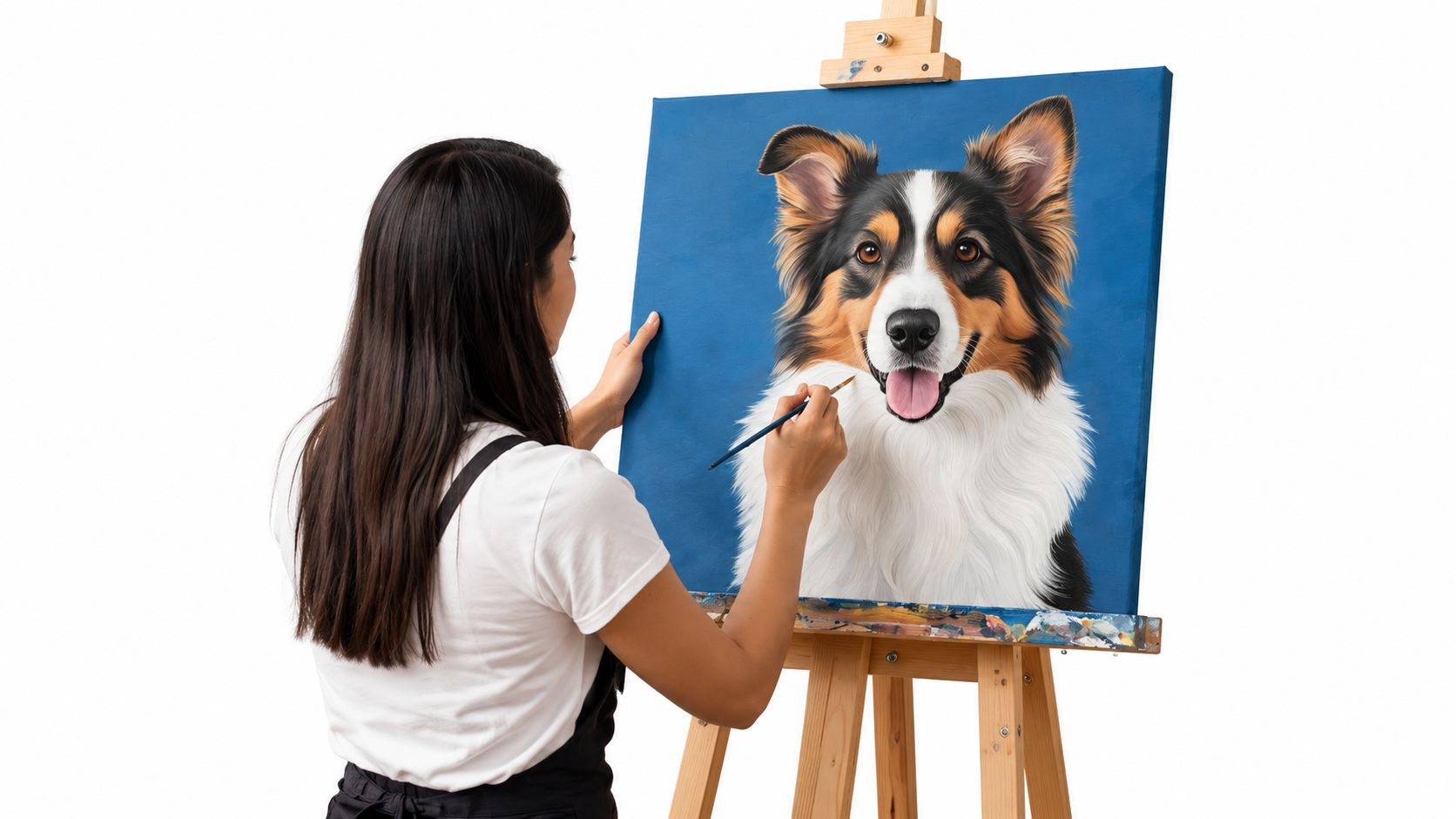 William Tucker Art Personalized Pet Artwork Deposit