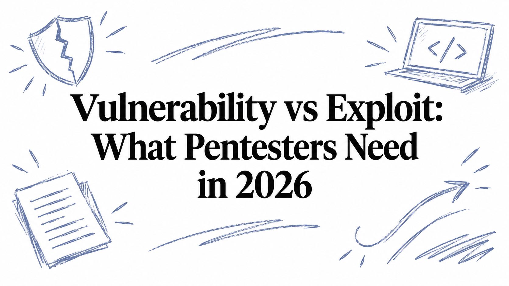 Vulnerability vs Exploit: What Pentesters Need in 2026