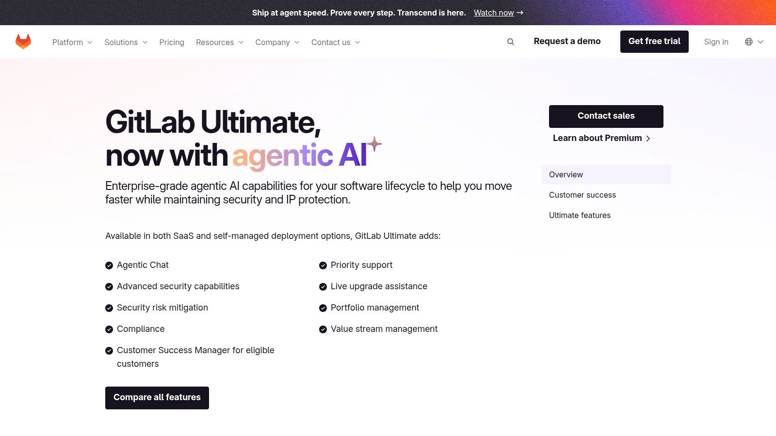 GitLab Ultimate (Application & Supply Chain Security)