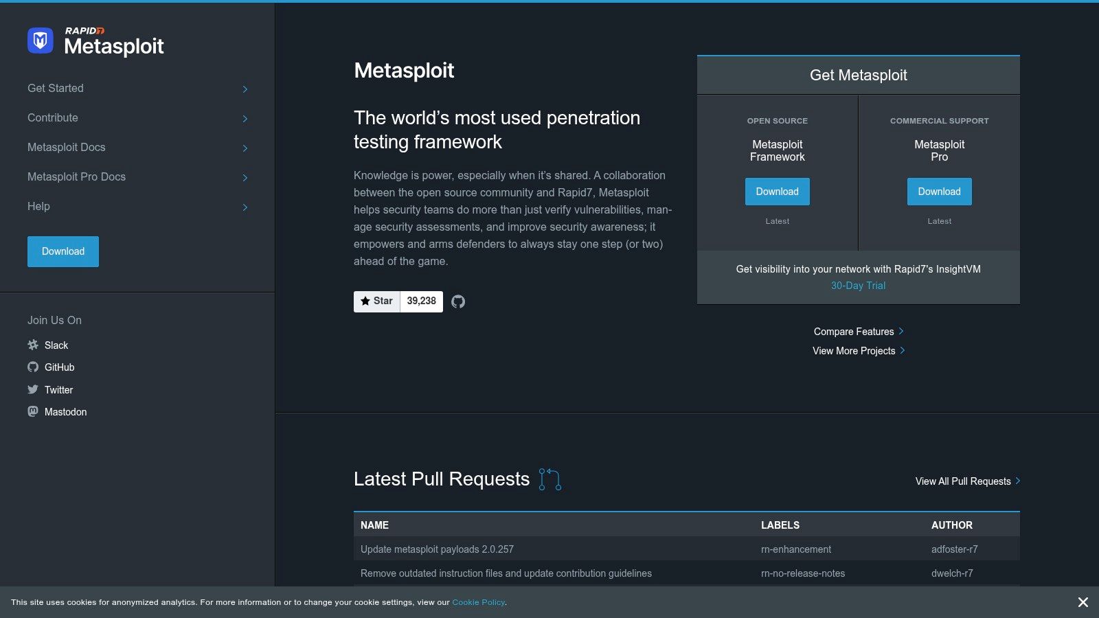 Metasploit Framework and Metasploit Pro