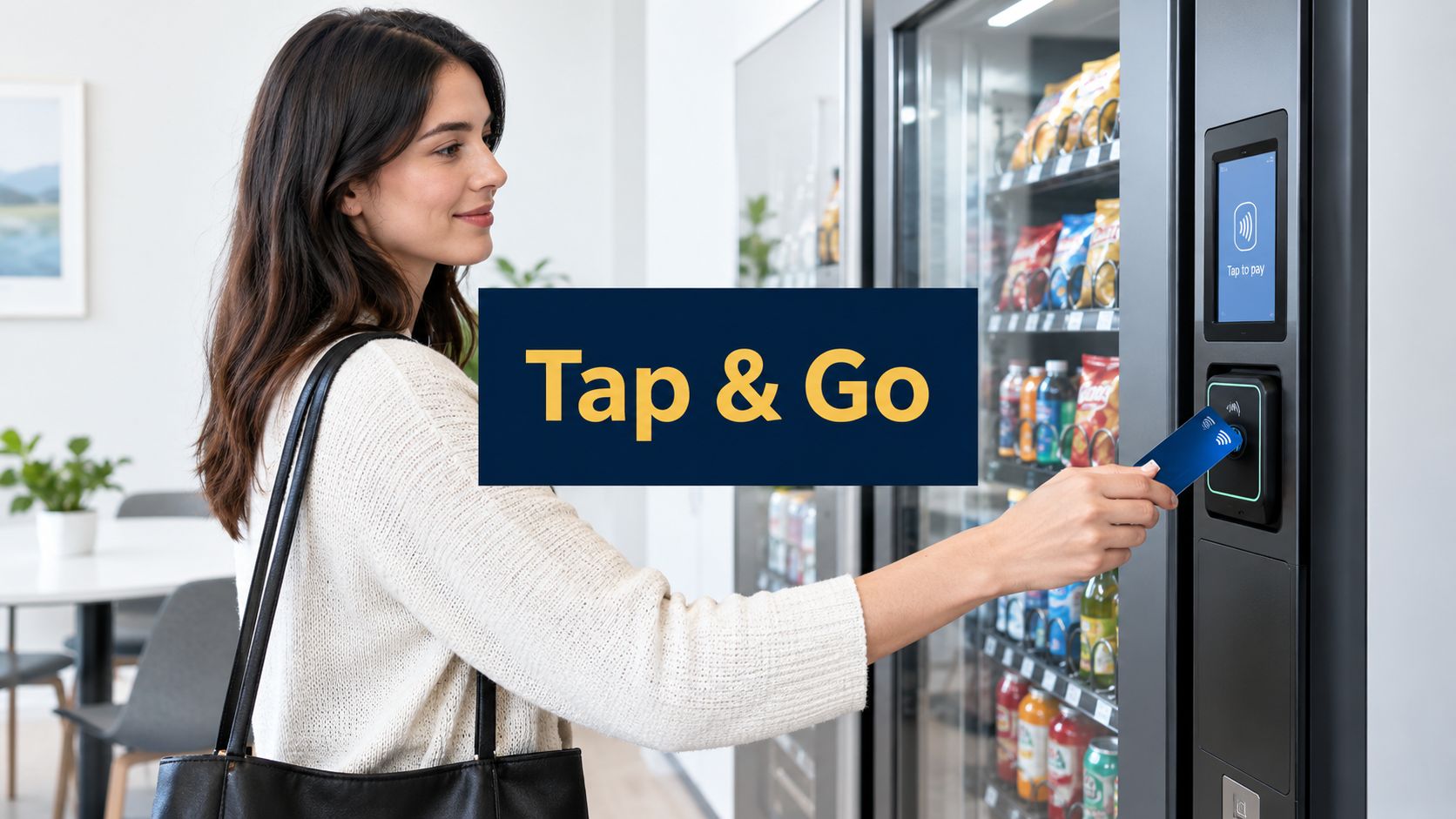 Contactless Payment Benefits for Smarter Vending