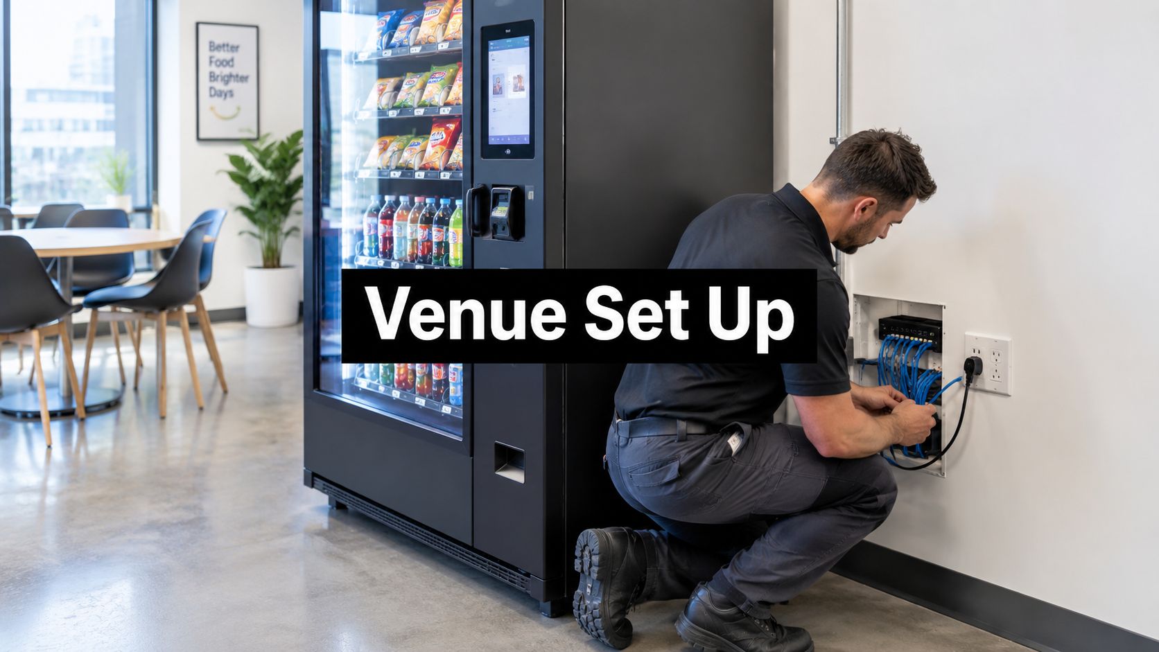 Venue Set Up for Smart Vending