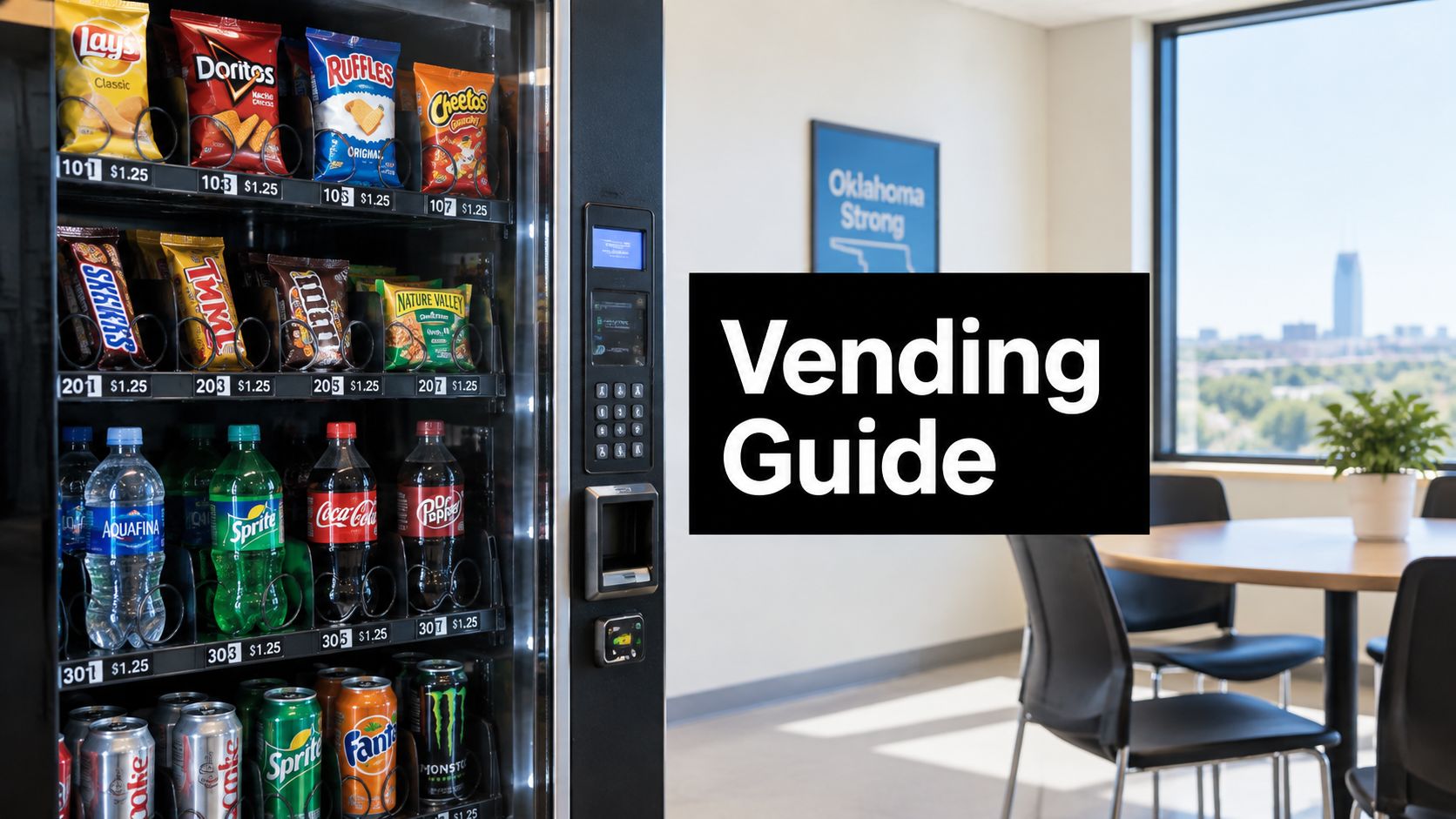 Food and Drink Vending Machines Guide for Oklahoma