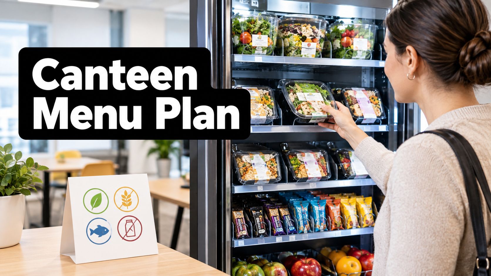Menu the Canteen: Smart Planning for Break Rooms