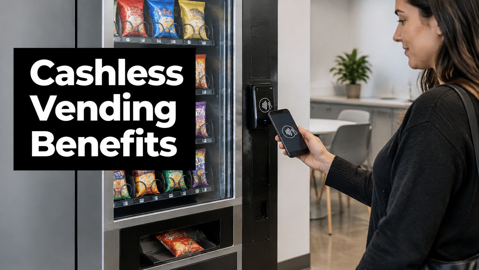 Benefits of Cashless Payment for Vending Sites