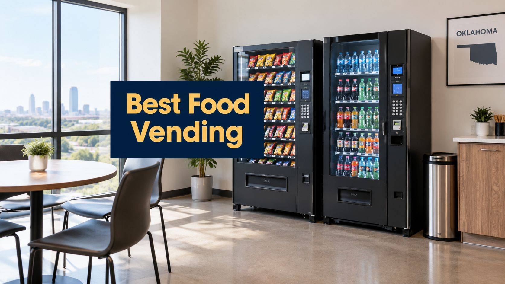 Best Food Vending Machines for Oklahoma Workplaces