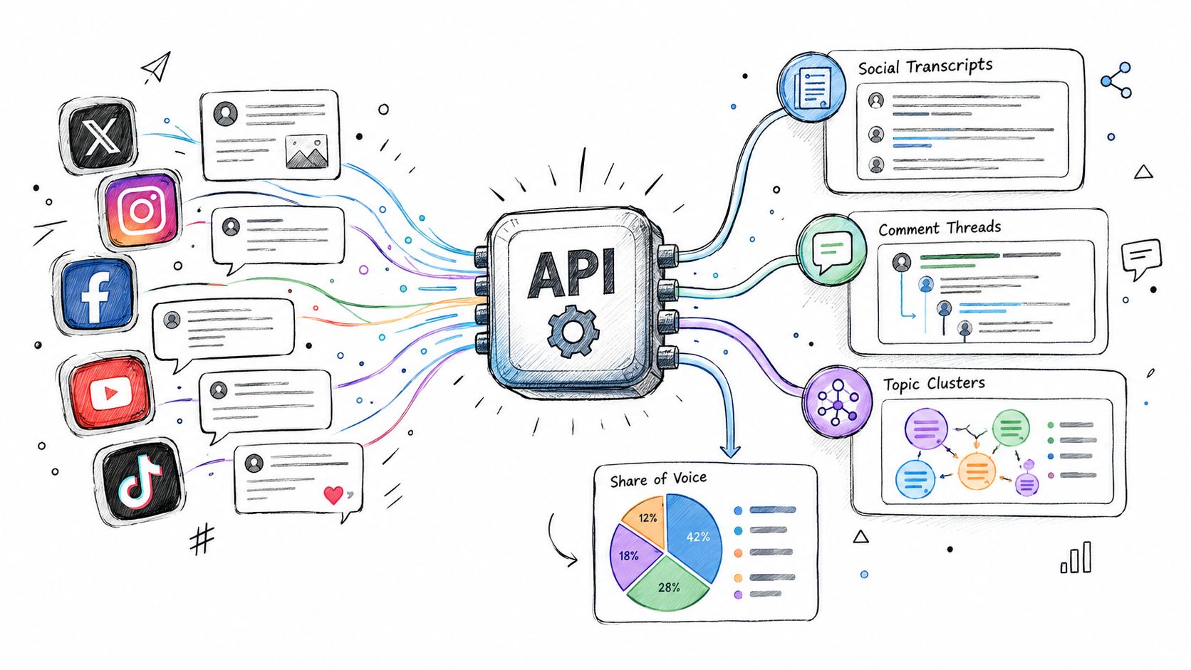 Screenshot from https://via.placeholder.com/1200x720?text=API+query+to+benchmark+row+workflow