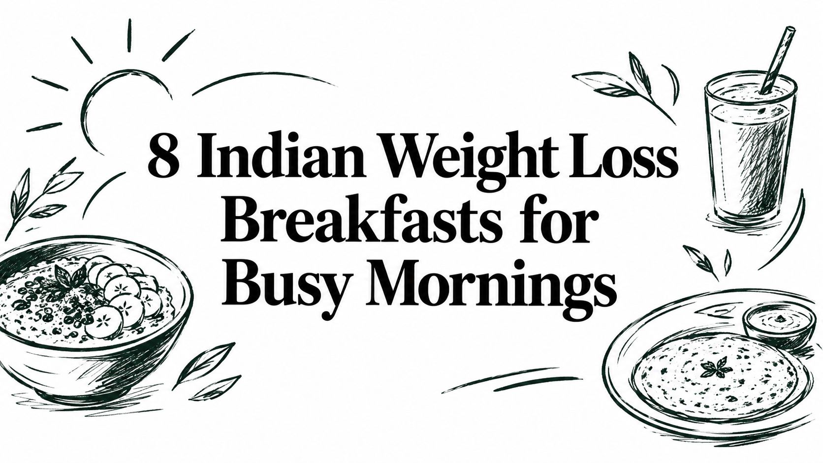 8 Indian Weight Loss Breakfasts for Busy Mornings