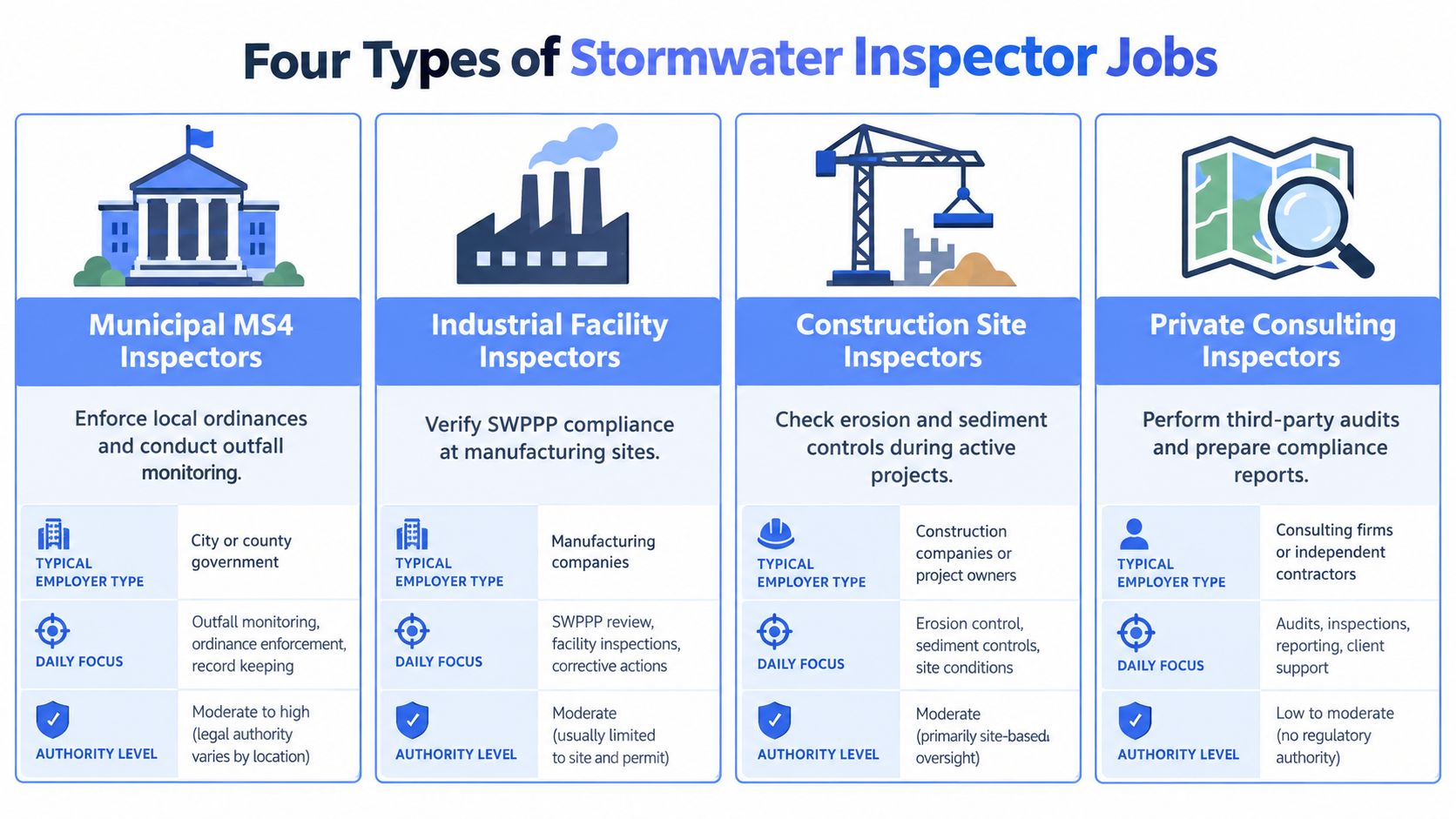 Stormwater Inspector Jobs: A 2026 Career and Hiring Guide