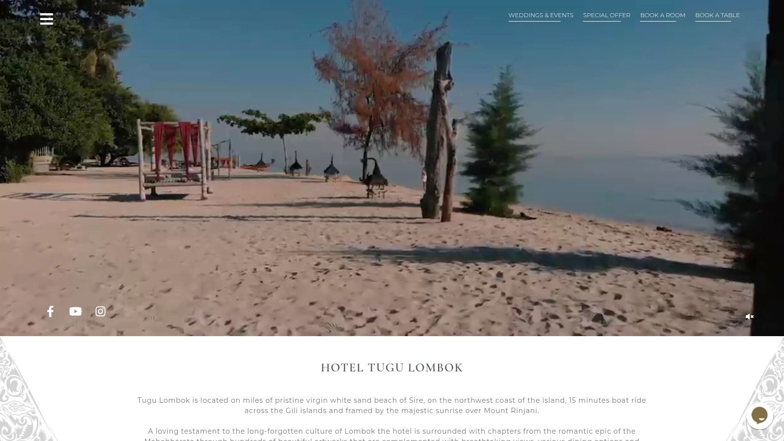 Hening Swarga Spa at Hotel Tugu Lombok