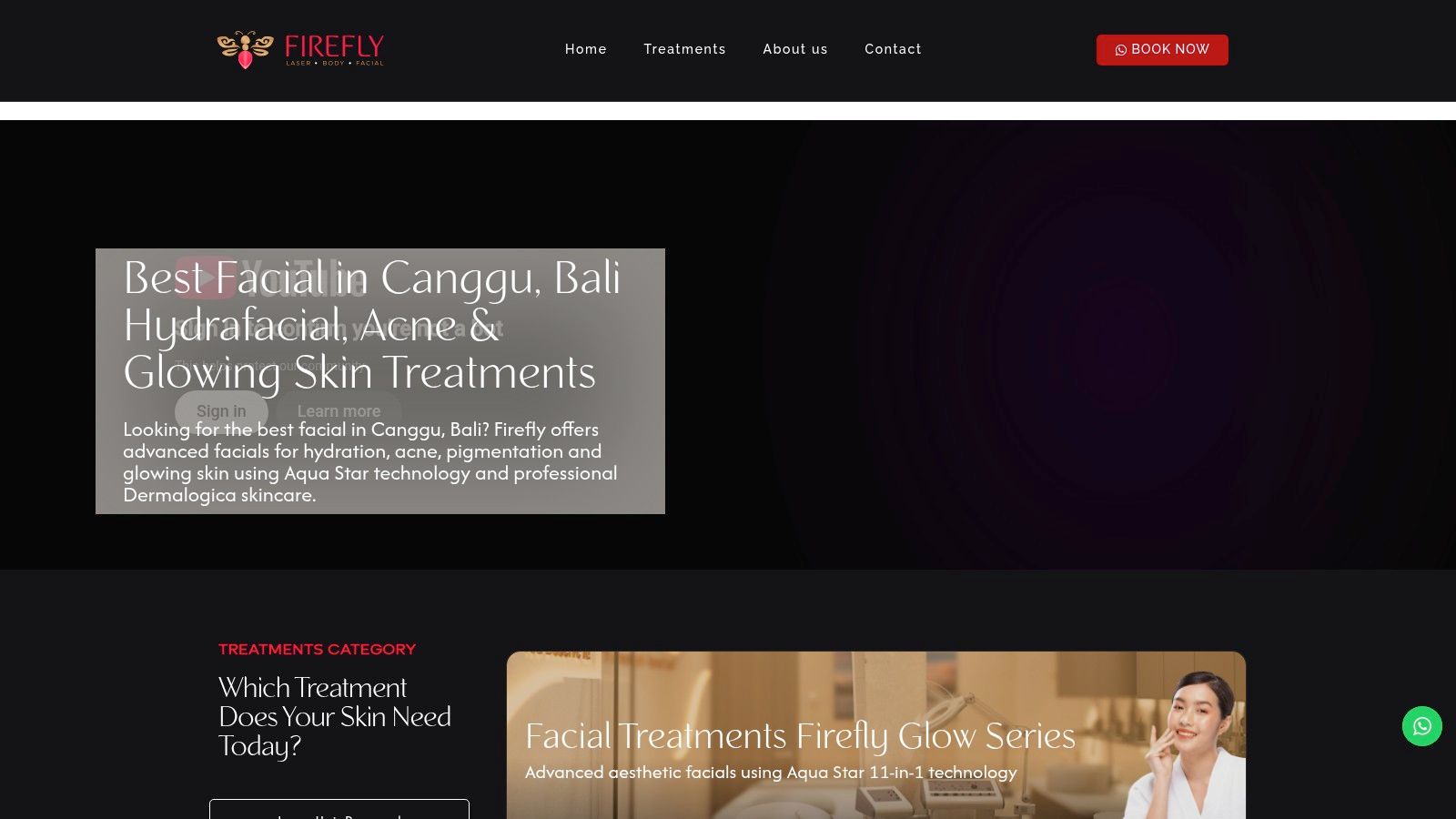 Firefly Laser & Aesthetics, HydraGlow Therapy or Clinical Pigment & Acne Protocol