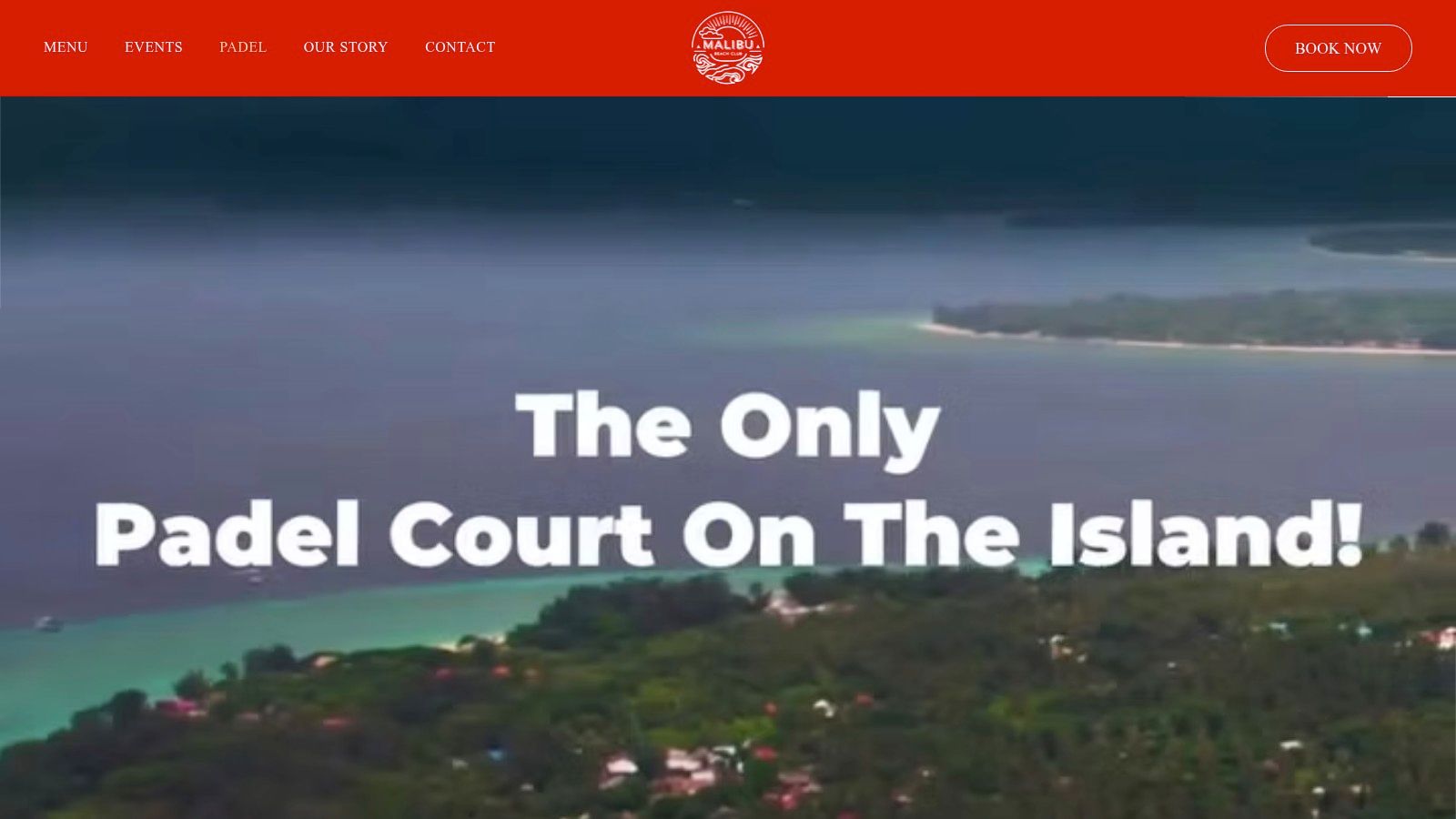 Island Padel Gili T at Malibu Beach Club (Gili Trawangan)