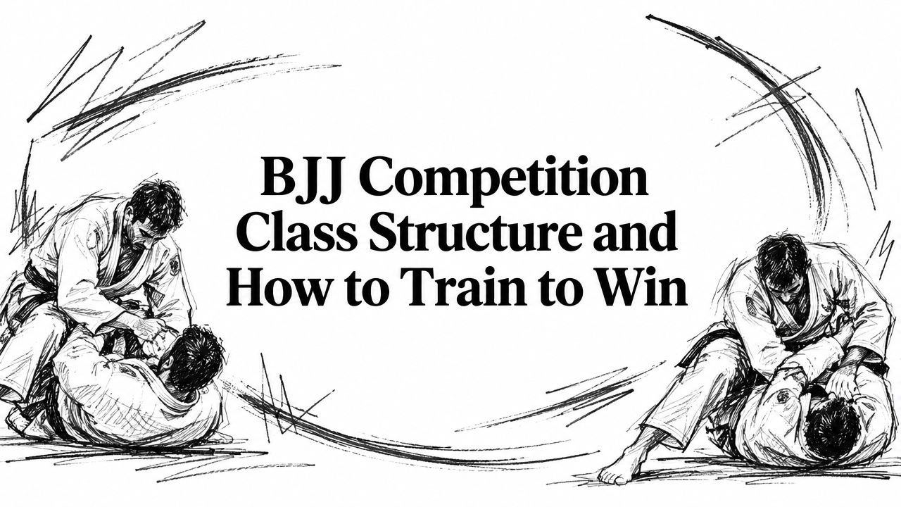 BJJ Competition Class Structure and How to Train to Win