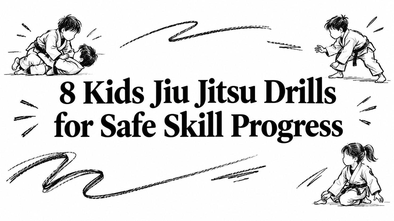 8 Kids Jiu Jitsu Drills for Safe Skill Progress