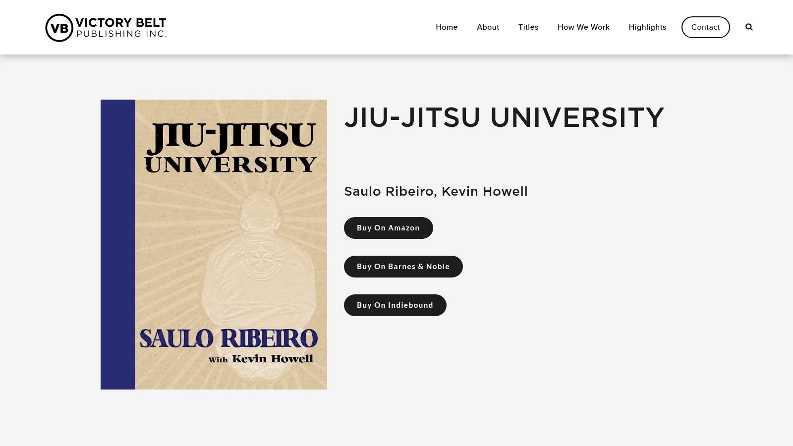 Jiu-Jitsu University by Saulo Ribeiro with Kevin Howell