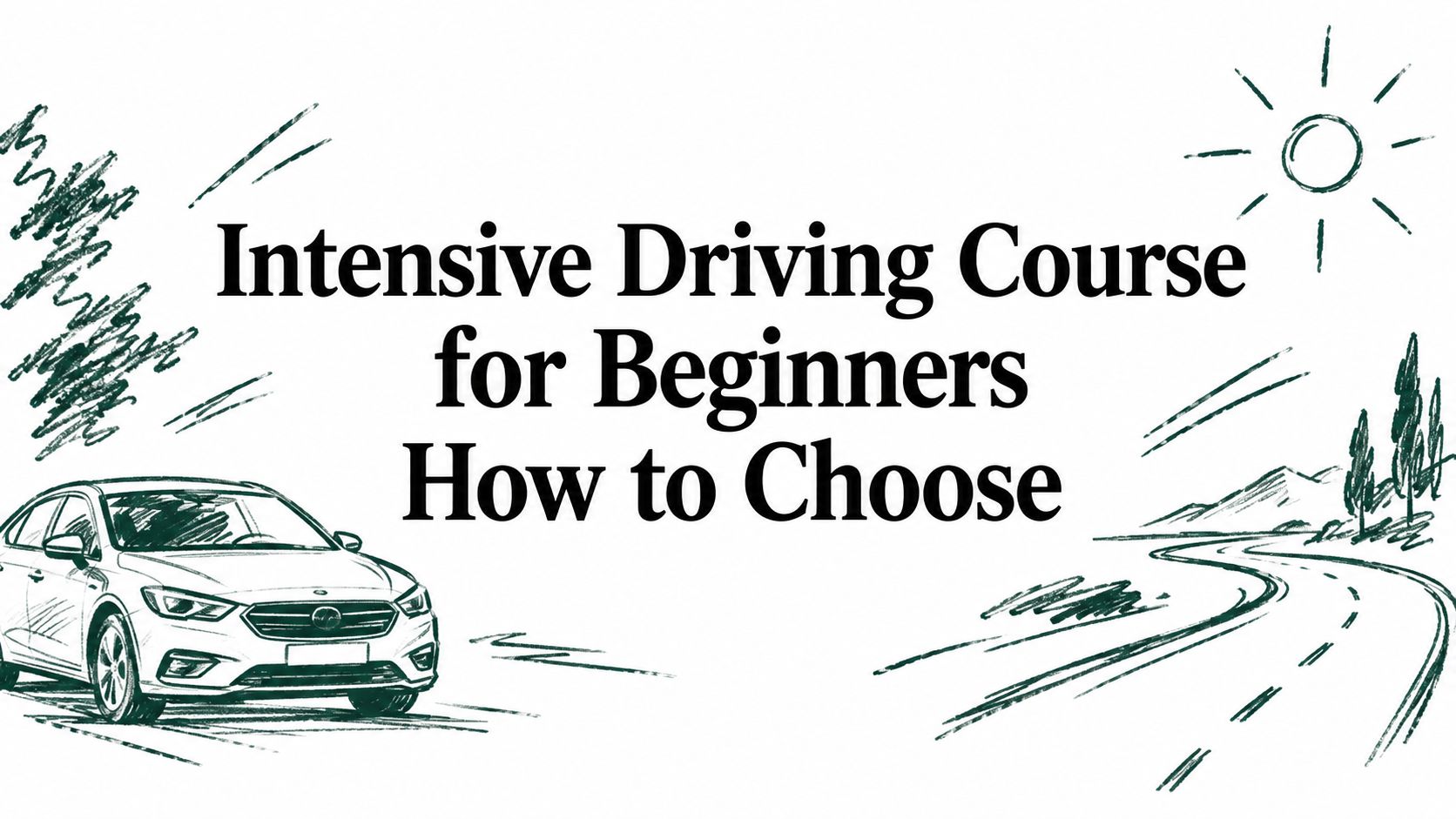 Intensive Driving Course for Beginners How to Choose