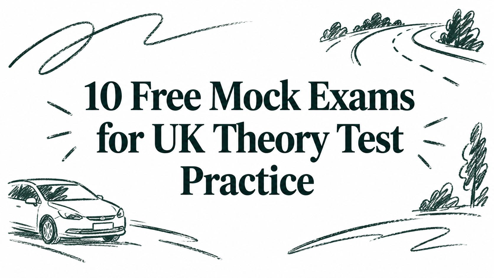 10 Free Mock Exams for UK Theory Test Practice