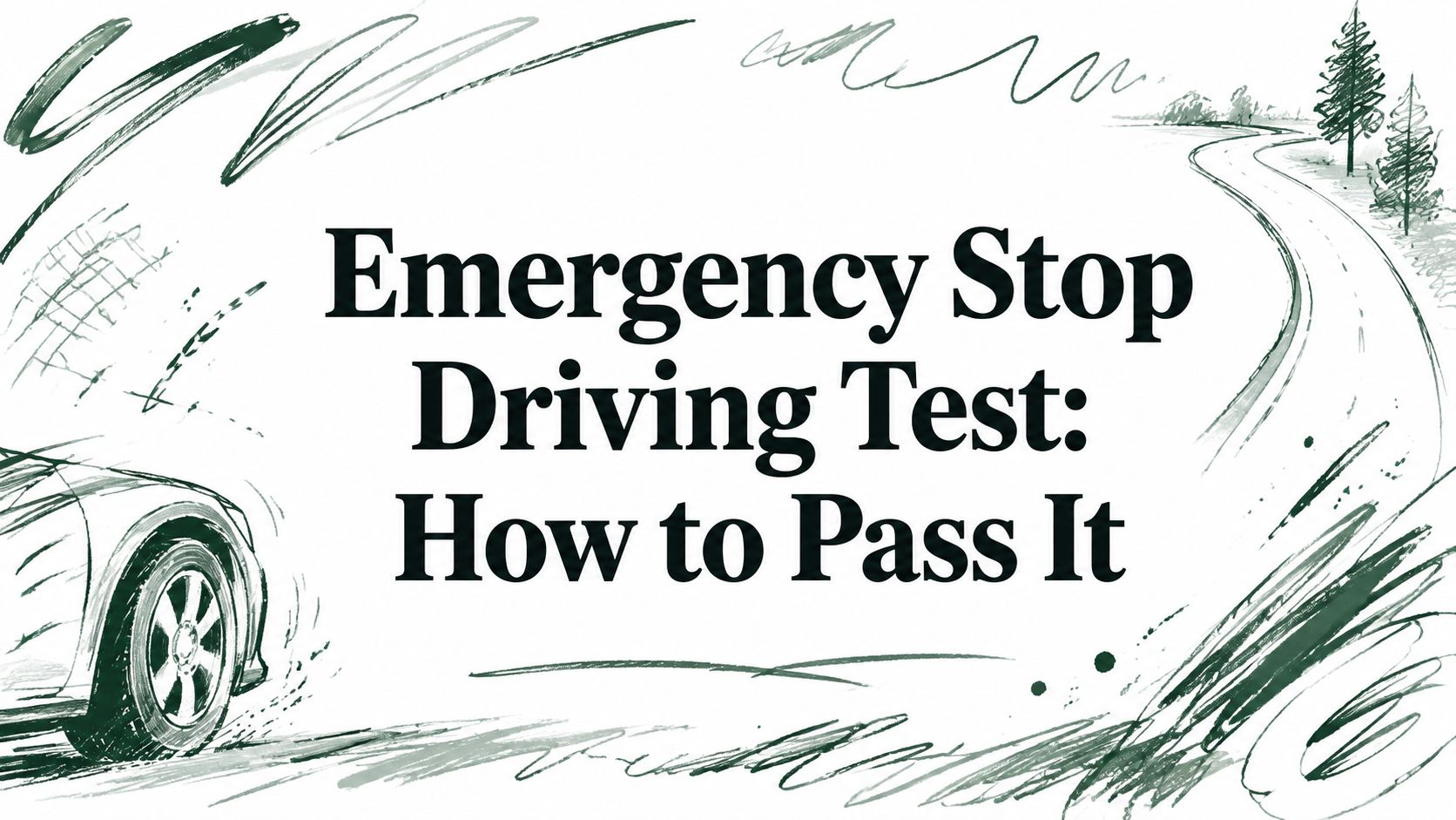 Emergency Stop Driving Test: How to Pass It